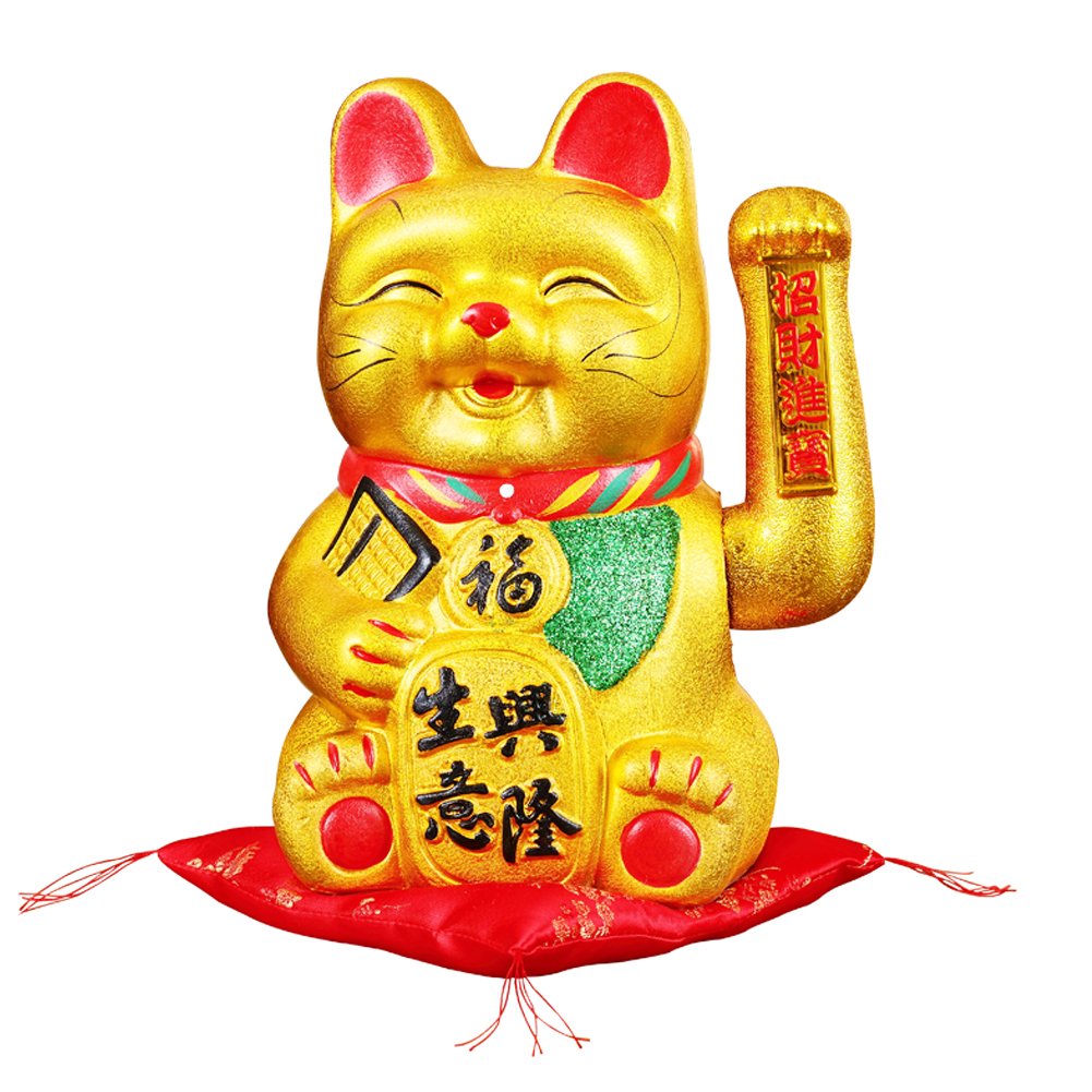 susie　招き猫 susie 招き猫 Vintage Porcelain Maneki Neko Waving Good Luck